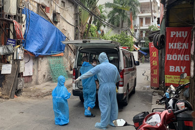 Hà Nội: Ghi nhận thêm 6 ca nhiễm SARS-CoV-2 tại quận Đống Đa