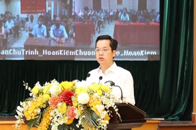 Chương trình hành động của Bí thư Quận ủy Hoàn Kiếm Vũ Đăng Định, ứng cử viên đại biểu HĐND TP Hà Nội nhiệm kỳ 2021 - 2026