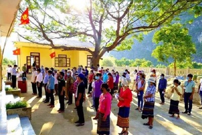 Quảng Bình: Cử tri 17 khu vực đi bầu cử sớm