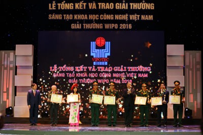8 công trình khoa học đạt giải Sáng tạo KHCN Việt Nam 2016 của TP Hà Nội