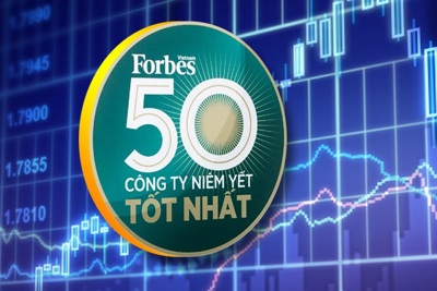 Forbes xếp hạng 50 doanh nghiệp niêm yết tốt nhất Việt Nam