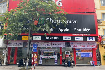 Hà Nội: Biển quảng cáo quá khổ của các thương hiệu FPT Shop, thời trang Nem... phủ đầy các con phố