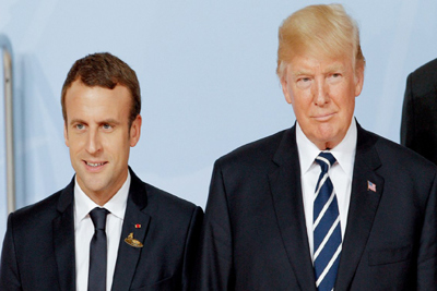 Tổng thống Trump muốn tìm kiếm tiếng nói chung với ông Macron