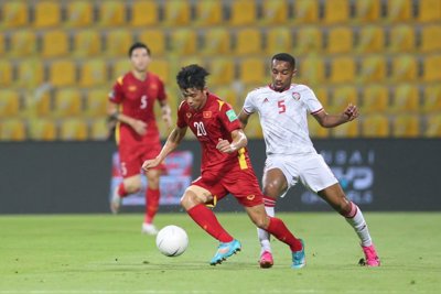 UAE 3 - 2 Việt Nam: Tiến Linh, Minh Vương ghi bàn, ĐT Việt Nam tự tin vào vòng loại cuối World cup 2022