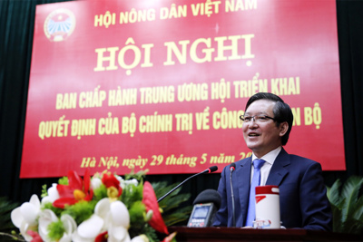 Ông Lương Quốc Đoàn được bầu giữ chức Chủ tịch Hội Nông dân Việt Nam