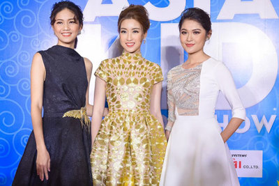Top 3 Hoa hậu Việt Nam 2016 hội ngộ
