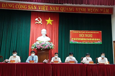 Ứng cử viên đại biểu Quốc hội khóa XV tiếp xúc cử tri huyện Thường Tín: Gắn bó và thấu hiểu cơ sở