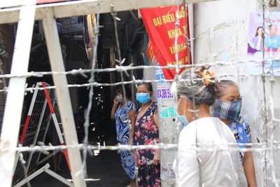 TP Hồ Chí Minh lại phong tỏa khu Mả Lạng vì ca nghi mắc Covid-19