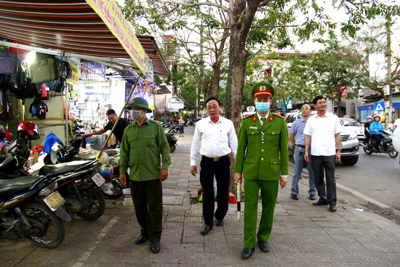 TP Cẩm Phả tăng cường tuần tra kiểm soát để đảm bảo an toàn giao thông