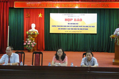 Hội chợ hàng Việt hỗ trợ doanh nghiệp quảng bá sản phẩm