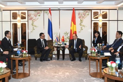 Thủ tướng Nguyễn Xuân Phúc tiếp lãnh đạo các tập đoàn lớn của Thái Lan