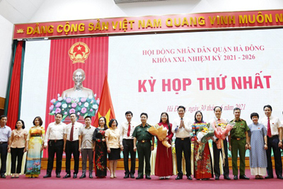 Ông Nguyễn Văn Trường tiếp tục được bầu giữ chức Chủ tịch HĐND quận Hà Đông
