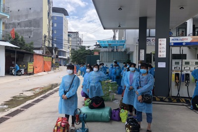 Bắc Giang: Thống nhất với các tỉnh, thành đưa khoảng 20.000 lao động trở về địa phương