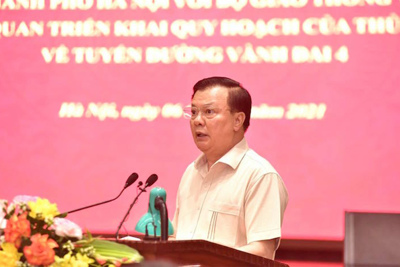 Bí thư Thành ủy Hà Nội Đinh Tiến Dũng: Dự án Vành đai 4 là động lực phát triển cho Vùng Thủ đô