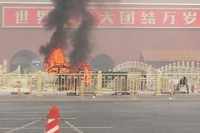 Đâm kéo, lao xe ở Trung Quốc khiến 5 người bị thương