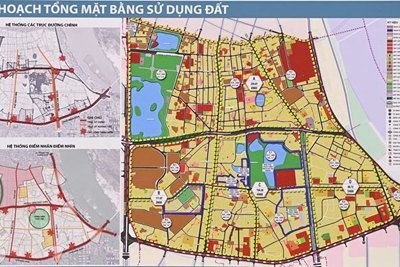 Quy hoạch phân khu đô thị H1 - 4 quận Hai Bà Trưng: Hình thành tuyến phố đi bộ quanh hồ Thiền Quang