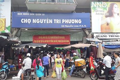 TP Hồ Chí Minh tạm đóng cửa chợ Nguyễn Tri Phương liên quan ca nghi mắc Covid-19