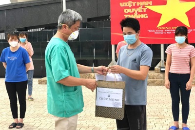 Thêm 21 bệnh nhân xuất viện, Bắc Giang đã có 207 người khỏi bệnh Covid-9