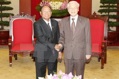 Tổng Bí thư: Việt Nam luôn đặc biệt coi trọng quan hệ với Campuchia