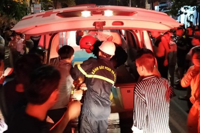 Quảng Ngãi: Cháy lớn ở cửa hàng kinh doanh đồ điện, cả gia đình thiệt mạng