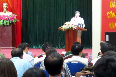 Công bố dự thảo kết luận thanh tra đất đai Đồng Tâm