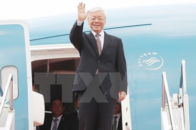 Tổng Bí thư kết thúc tốt đẹp chuyến thăm Indonesia và Myanmar