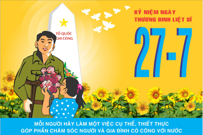 Hà Nội dựng 8 cụm pano tấm lớn tuyên truyền ngày 27/7