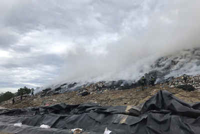 Nguyên nhân vụ cháy tại bãi rác lớn nhất Đà Nẵng