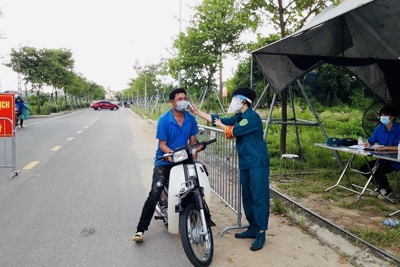 Huyện Thanh Trì: Đã xử phạt 623 trường hợp vi phạm quy định phòng, chống dịch bệnh