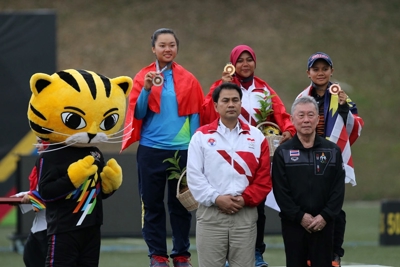 Đoàn Thể thao Việt Nam đã có tấm huy chương đầu tiên