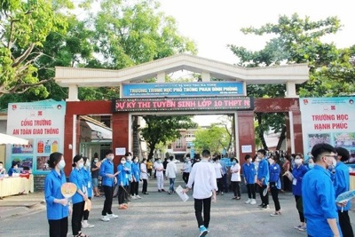 Hơn 15.600 thí sinh tại Hà Tĩnh đã bước vào kỳ thi lớp 10