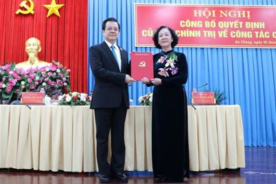 Ông Lê Hồng Quang làm Bí thư Tỉnh ủy An Giang