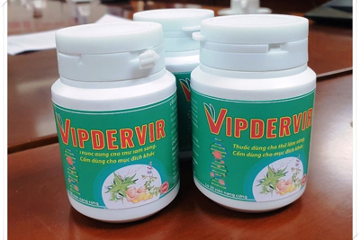 Xôn xao sự việc “thuốc điều trị Covid-19” VIPDERVIR và thực phẩm chức năng VIPDERVIR C