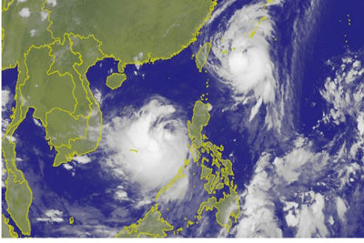 Siêu bão kép Talim và Doksuri đe dọa đổ bộ Trung Quốc