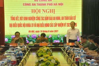 Chủ tịch HĐND TP Nguyễn Ngọc Tuấn: Công an TP tập trung bảo đảm an toàn tuyệt đối cho Kỳ họp Quốc hội và HĐND các cấp