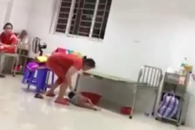Quảng Nam: Công an vào cuộc xác minh clip người mẹ đánh con tới tấp ở bệnh viện
