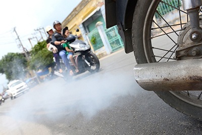 Đề nghị báo cáo đánh giá chất lượng khí thải xe máy tại Hà Nội và TP Hồ Chí Minh