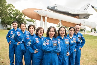 8 giáo viên Việt Nam tham gia đào tạo mô phỏng phi hành gia tại Mỹ