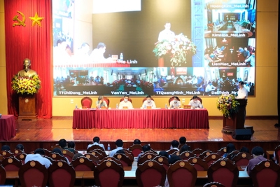Ứng viên đại biểu Quốc hội TP Hà Nội tiếp xúc cử tri: “Dù được bầu hay không, chúng tôi vẫn mong muốn đóng góp cho phát triển của huyện Mê Linh”