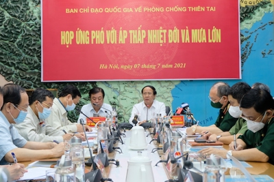 Phó Thủ tướng Chính phủ Lê Văn Thành: Ứng phó mưa lũ, kiểm tra 4 tại chỗ phải được thực hiện nghiêm túc