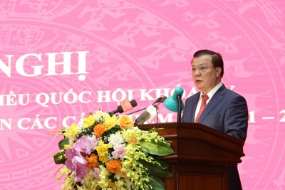 Bí thư Thành ủy Hà Nội Đinh Tiến Dũng nhấn mạnh 7 điểm nổi bật trong kết quả công tác bầu cử
