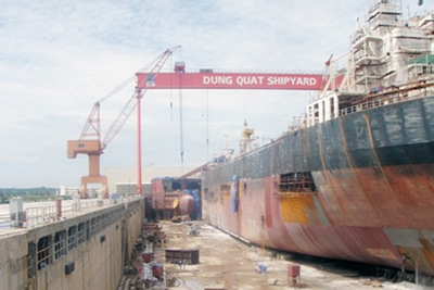 Tập đoàn Dầu khí Việt Nam xin phá sản Nhà máy đóng tàu Dung Quất