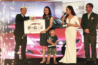 Mua nhà của Gamuda Land Việt Nam trúng thưởng ô tô Mercedes