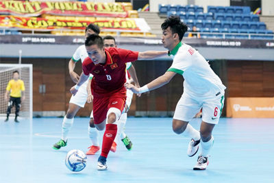 Futsal nam Việt Nam đứng trước cơ hội giành HC Bạc