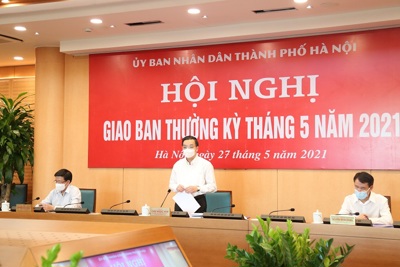 Chủ tịch UBND TP Chu Ngọc Anh: Phát triển kinh tế phải thực hiện quyết liệt như chống dịch Covid-19