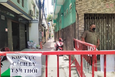 TP Hồ Chí Minh: Phát hiện ca nghi mắc Covid-19, phong tỏa một con hẻm ở quận 11