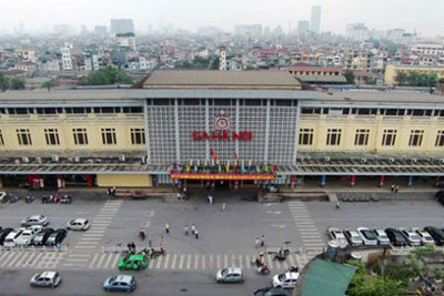 Đề xuất không gian kiến trúc khu vực ga Hà Nội cao 40-70 tầng