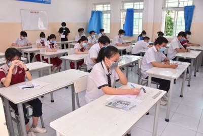 TP Hồ Chí Minh: Thực hiện tốt các biện pháp an toàn phòng, chống dịch trong buổi thi tốt nghiệp THPT đầu tiên