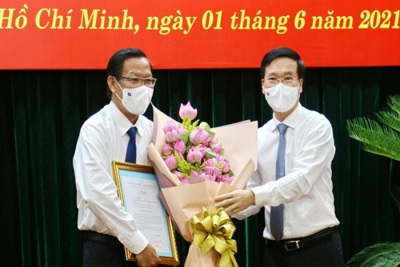 Ông Phan Văn Mãi làm Phó Bí thư Thường trực Thành ủy TP Hồ Chí Minh