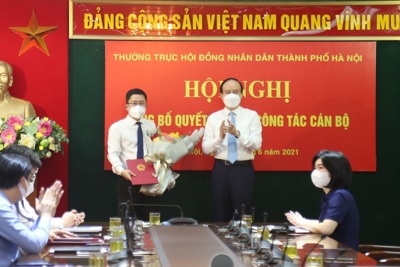 Văn phòng Đoàn đại biểu Quốc hội và HĐND TP Hà Nội có tân Phó Chánh Văn phòng
